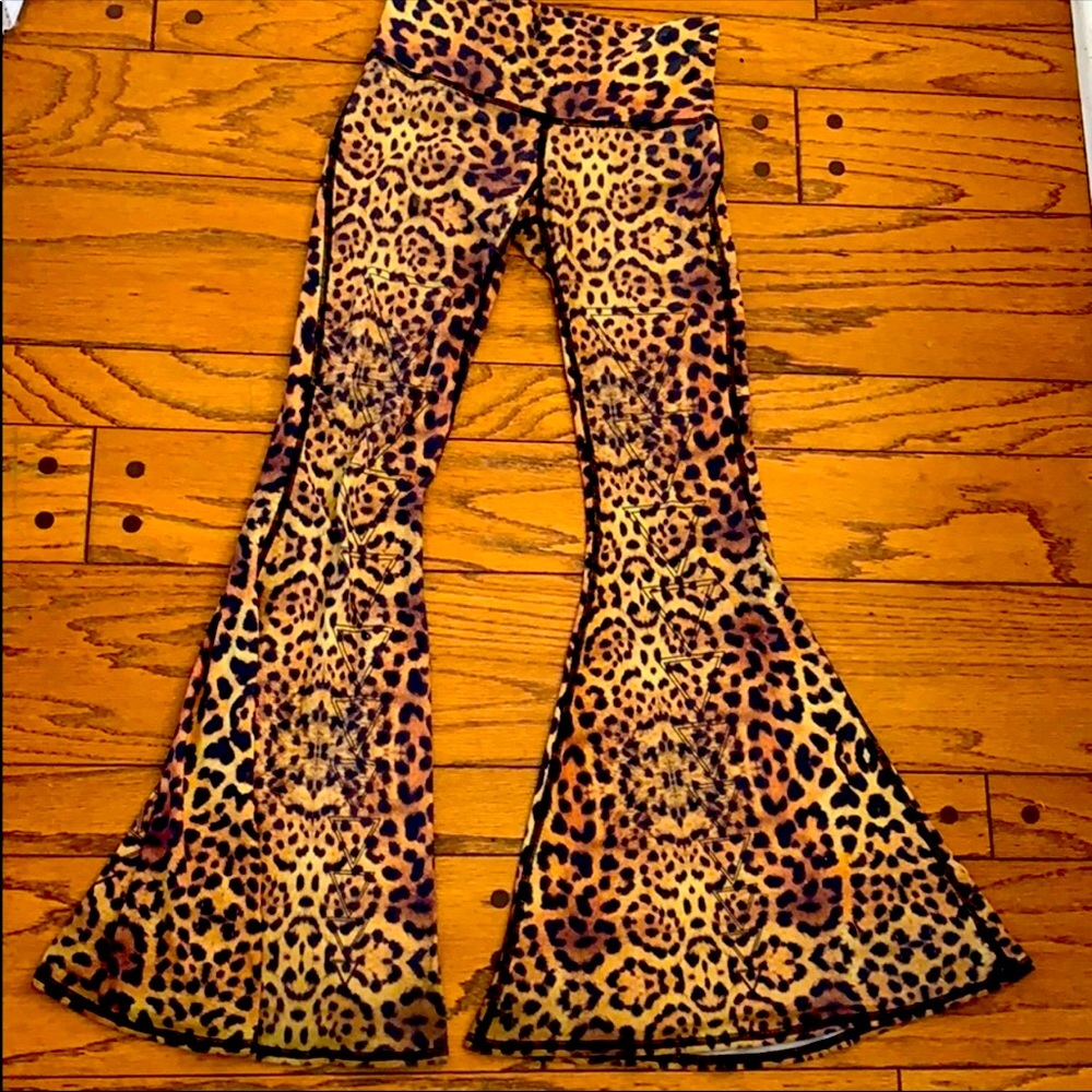 Cheetah Print Teeki Bell Bottoms